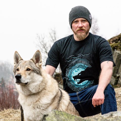 FENRIR, VIKING WOLF, T-SHIRT