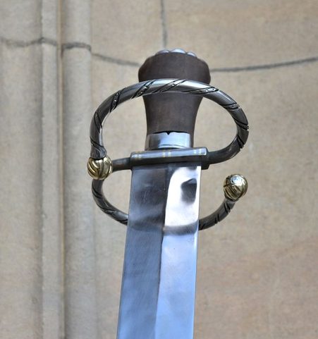 KATZBALGER, RENAISSANCE LANDSKNECHT SWORD, ORNATELY DECORATED