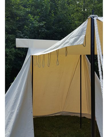 TENTE COMMERCIALE SAXON, 4 X 2,5 M, SANS PIQUETS