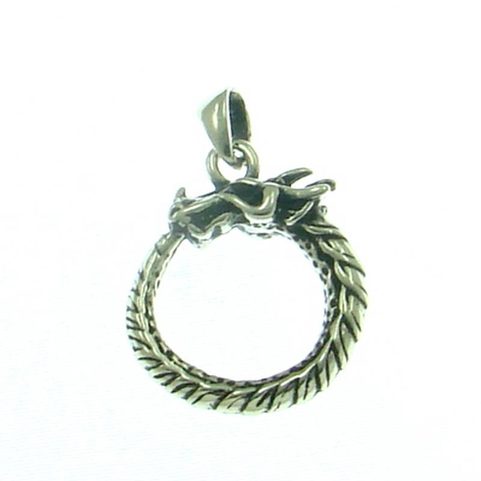 UROBOROS - PENDENTIF EN ARGENT AG 925