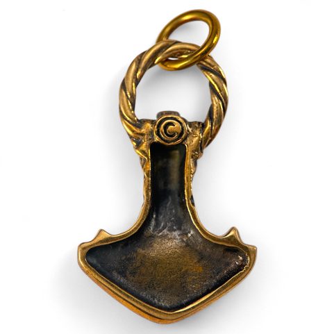 THOR HAMMER, BRONZE, VIKING TALISMAN