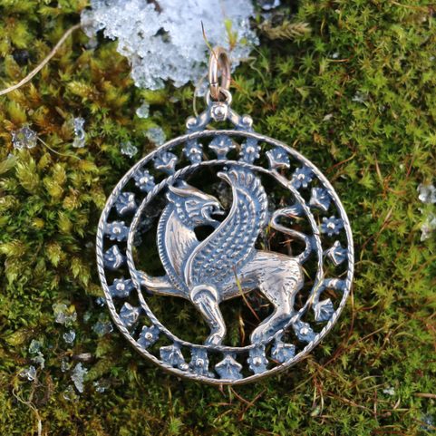 GRIFFIN, BRONZE TALISMAN