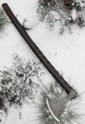 SKJALDBORG, ETCHED VIKING AXE