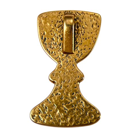 CALICE EN HUSSITE, PENDENTIF, BRONZE