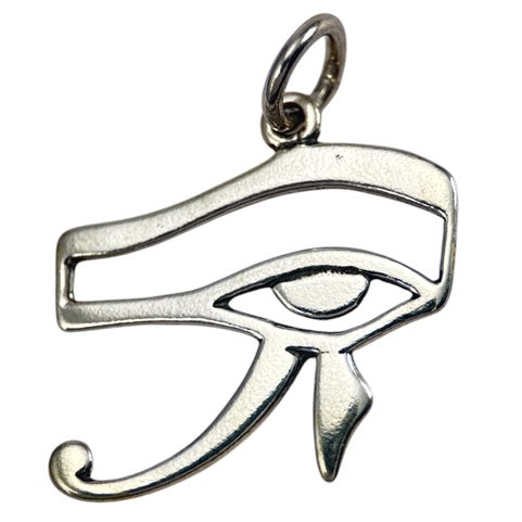 HORUS EYE, ANCIENT EGYPT, SILVER PENDANT