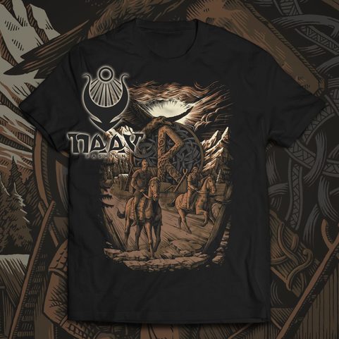RAIDO - COLLECTION FUTHARK, MEN'S T-SHIRT COLORED