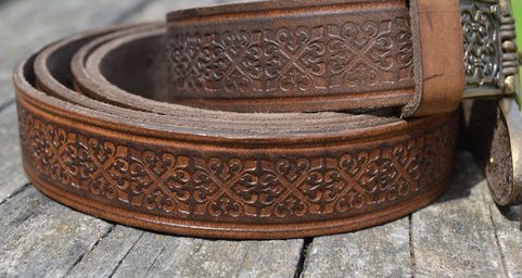 NOBLEMAN - MEDIEVAL LEATHER BELT
