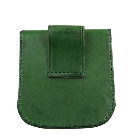 GENTLEMAN, LEATHER BELT BAG - GREEN