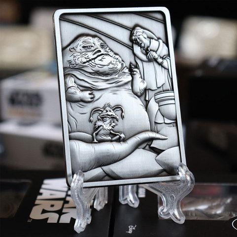 STAR WARS ICONIC SCENE COLLECTION LIMITED EDITION INGOT JABBA THE HUT
