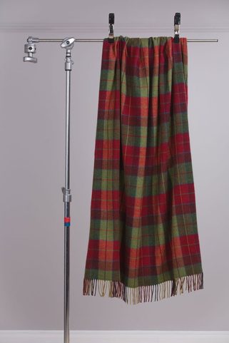 WICKLOW TARTAN, LUXUS-WOLLDECKE, IMPORT: IRLAND