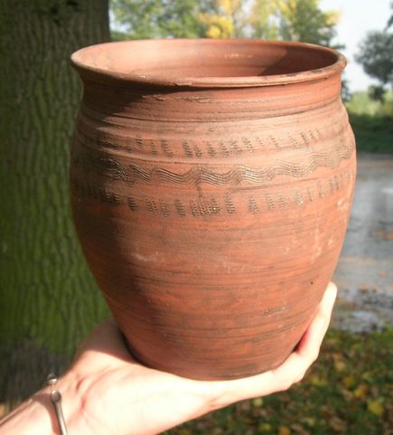 SLAVIC POTTERY, BOHEMIA - LARGE