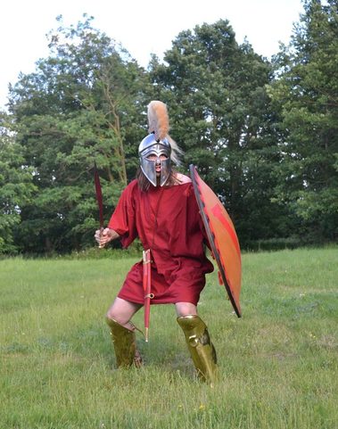 GREEK HOPLITE, COSTUME RENTAL