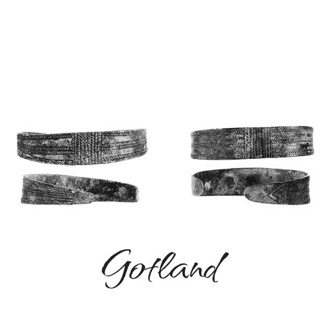 GOTLAND, VIKING BRACELET, BRONZE