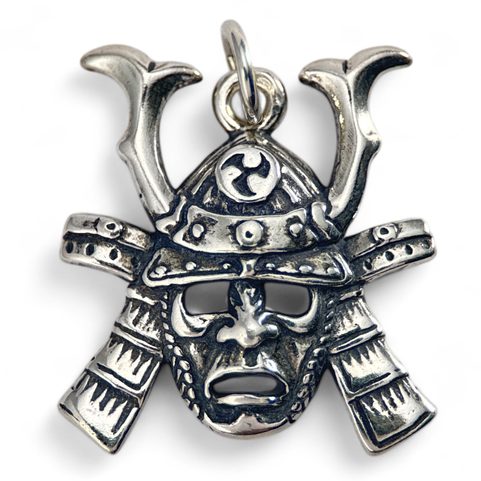 SAMURAI PENDENTIF EN ARGENT