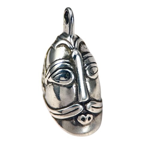 ASKA, MASSIVE SILVER VIKING PENDANT, AG 925