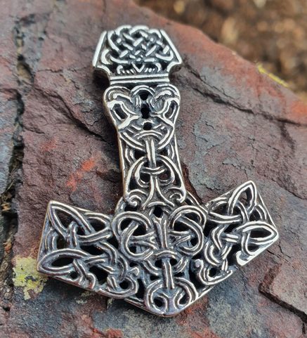 MARTEAU DE THOR - MJÖLNIR, PENDENTIF, ARGENT