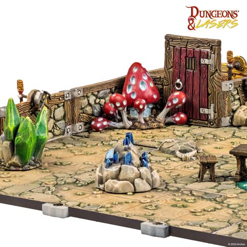 DUNGEONS & LASERS: ZWERGEN-MINENREQUISITEN