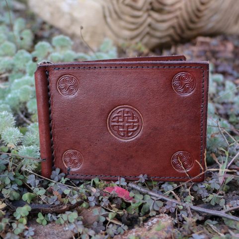 CELTIC, LEDERGELDBÖRSE - DOLLARSCHEIN