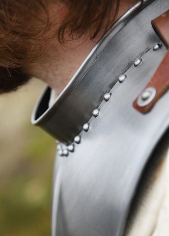 MEDIEVAL GORGET, 1.2 MM STEEL