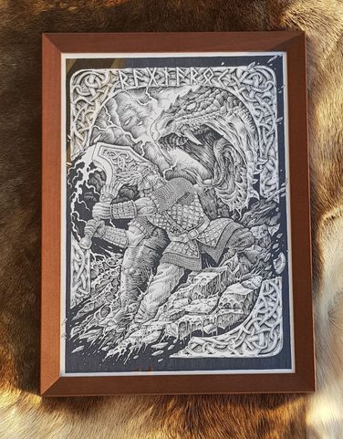 RAGNAROK, FRAMED PICTURE