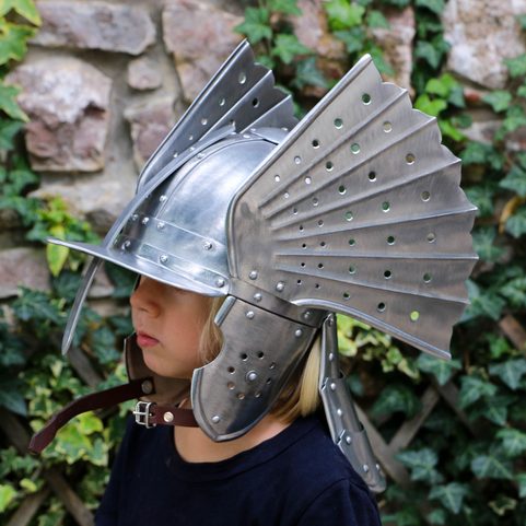 CHILD POLISH WINGED HUSSAR HELMET