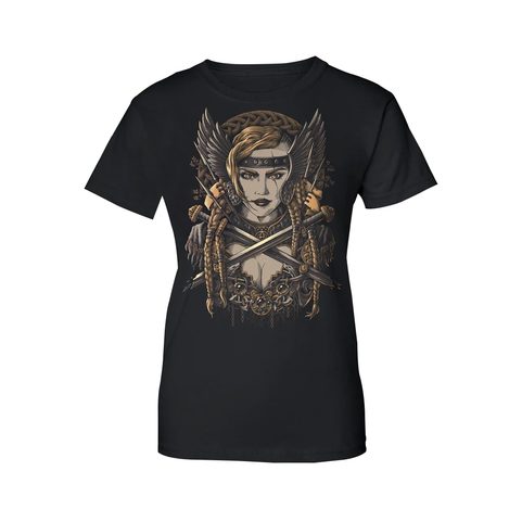 WALKÜRE DAMEN-T-SHIRT FARBIG, NAAV