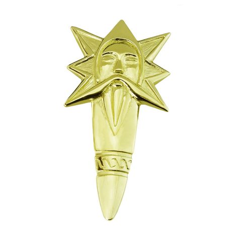 PERUN, SLAWISCHER GOTT, ANHÄNGER, 14K GOLD