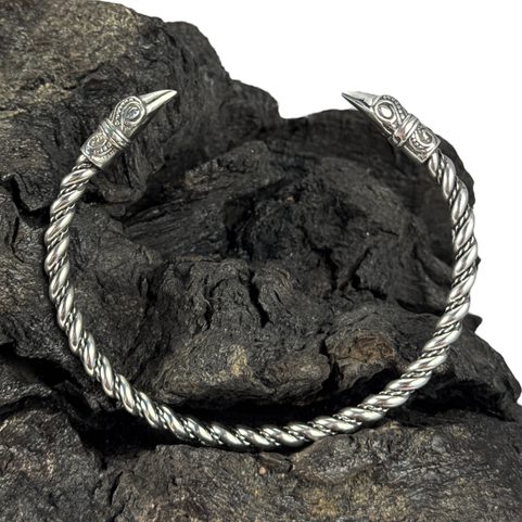 VIKING RAVEN, MAMMEN, BRACELET, STERLING SILVER