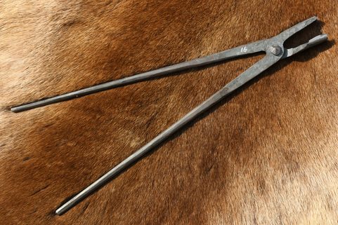 BLACKSMITH PLIERS SCHOSSMAULZANGE 16 X 5 - 10 MM