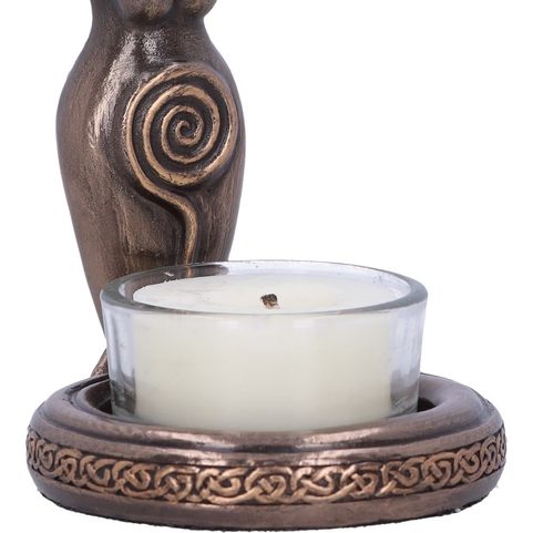 TRIPLE GODDESS TEA LIGHT 12CM