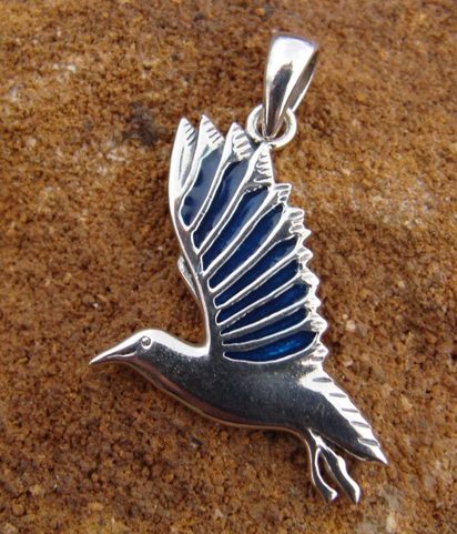 ALBATROSS, SILVER PENDANT