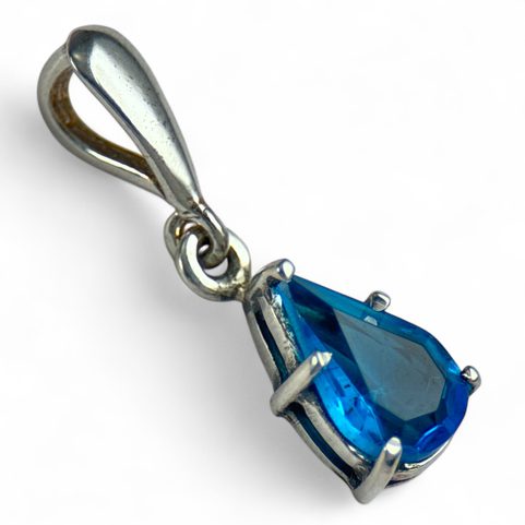 POLARIS - PENDENTIF, ARGENT, VERRE