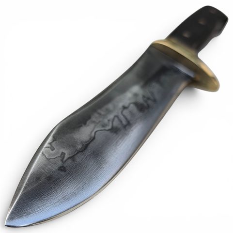 COUTEAU FORGÉ VINNETOU, ACIER DAMASSÉ