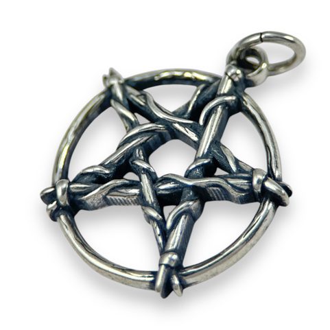 PENTAGRAM PENDANT, SILVER