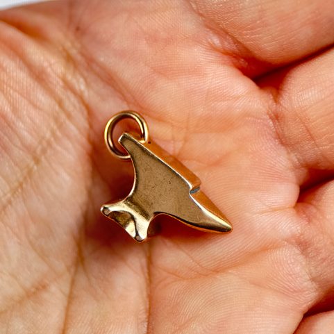 ENCLUME, PENDENTIF, BRONZE