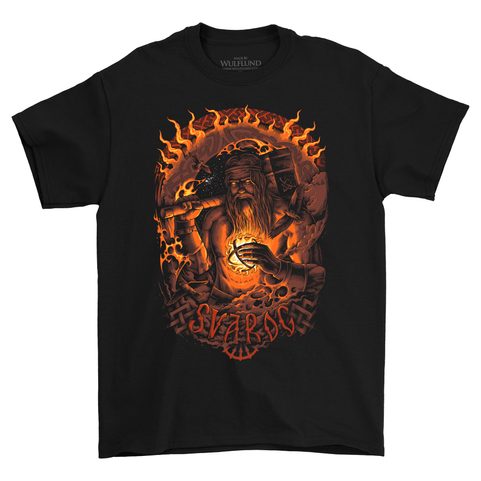 SVAROG HEAVENLY BLACKSMITH, SLAVIC GOD OF FIRE MEN'S T-SHIRT COLORED