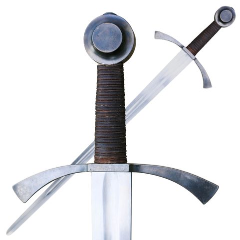 FORGED SWORD OTTOKAR II OF BOHEMIA, BATTLE READY REPLICA