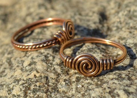 VIKING RING, REPLICA, BRONZE