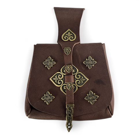 VIKING LEATHER SATCHEL, BIRKA