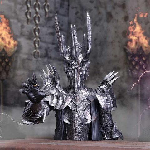 BUSTE SAURON DU SEIGNEUR DES ANNEAUX 39CM