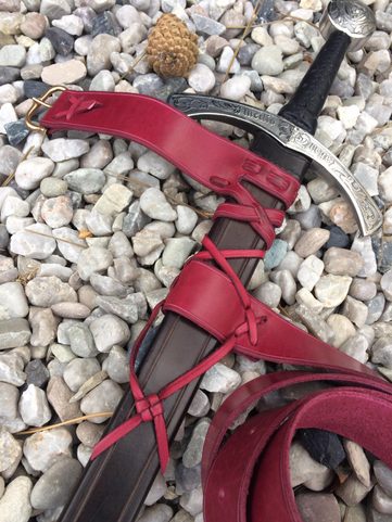 MEDIEVAL SWORD SCABBARD - MARTEL