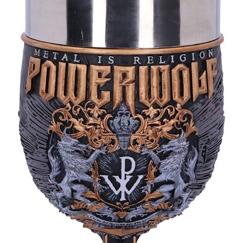 POWERWOLF METAL IS RELIGION GOBLET 22.5CM