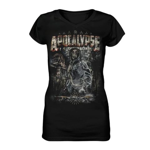 PREPPER - APOCALYPSE IS COMING, FRAUEN T-SHIRT FARBIG