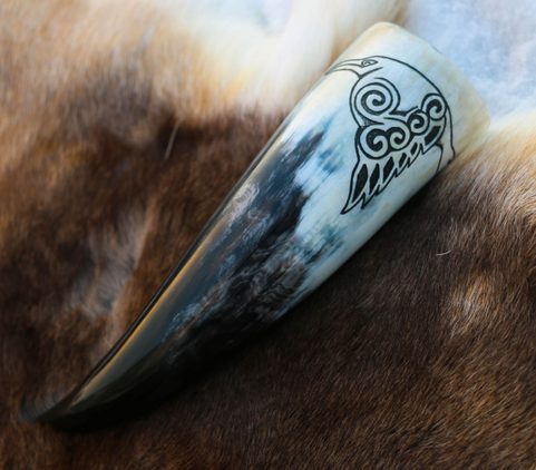 CORVUS, CROW, DRINKING HORN - 0.3 L