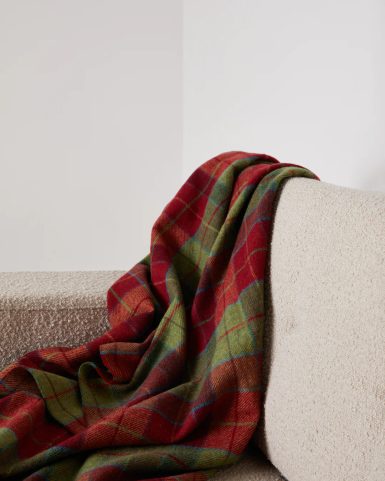 WICKLOW TARTAN, LUXUS-WOLLDECKE, IMPORT: IRLAND