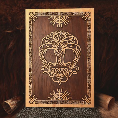 YGGDRASIL WALL DECORATION PLAQUETTE