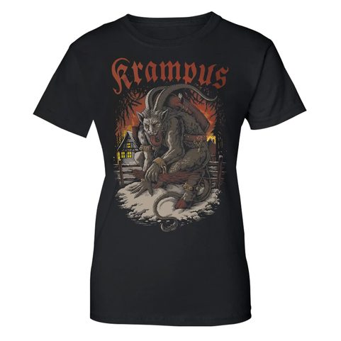 KRAMPUS LADIES T-SHIRT, COLORED
