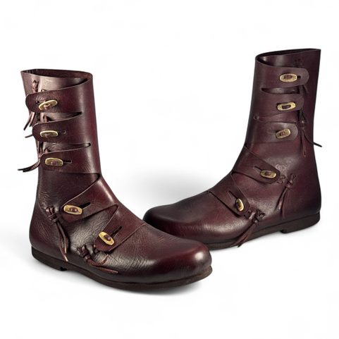 RASMUS, VIKING LEATHER SHOES