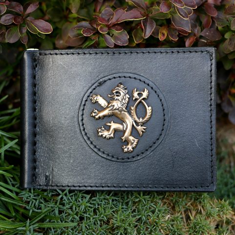 BOHEMIA - CZECH LION, LEATHER WALLET