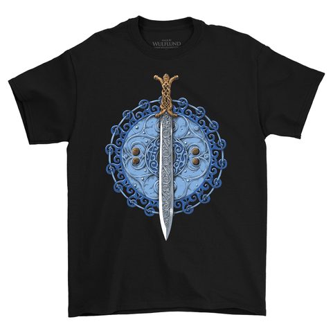 CLAÍOMH SOLAIS - SWORD OF LIGHT, MEN'S T-SHIRT - BLUE